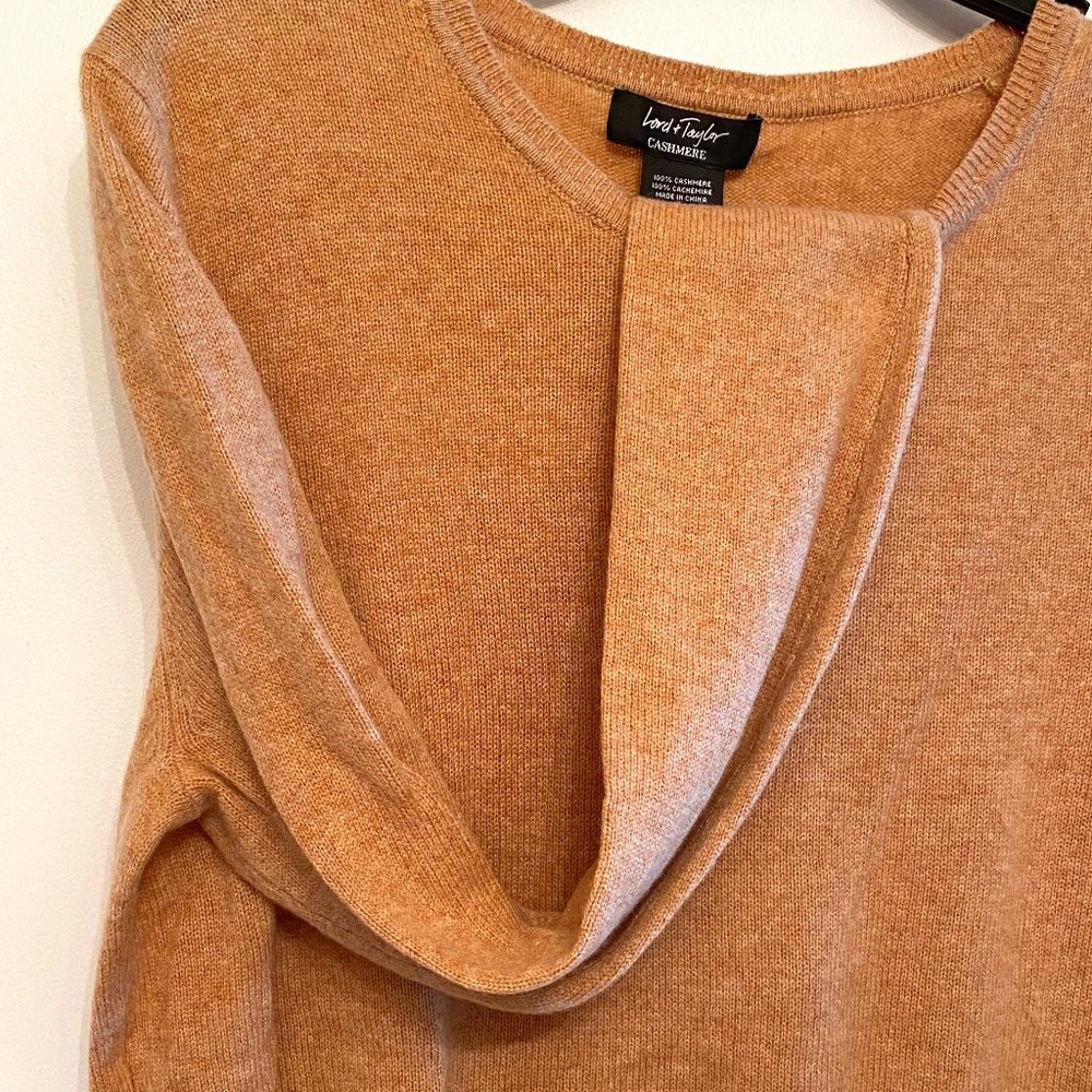 Cashmere Camel Crew Neck Sweater